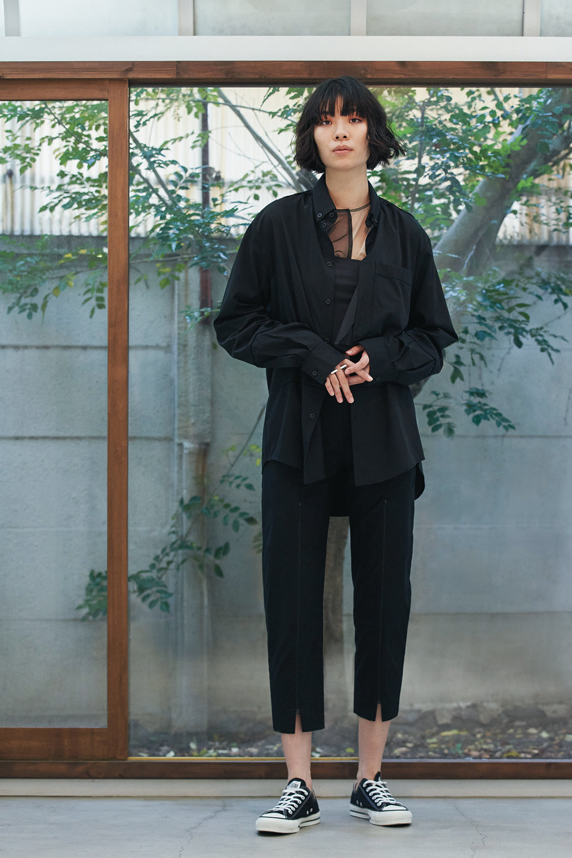 KEITA BUTTON DOWN SHIRT / boyfriend fit - Shohei-collection