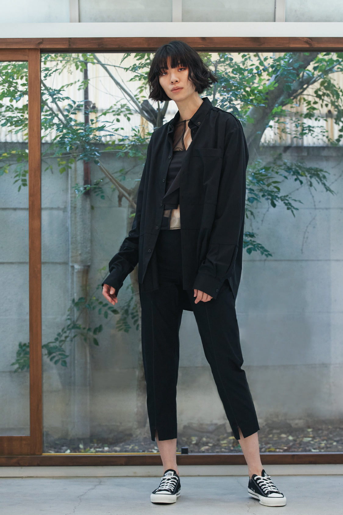 KEITA BUTTON DOWN SHIRT / boyfriend fit - Shohei-collection