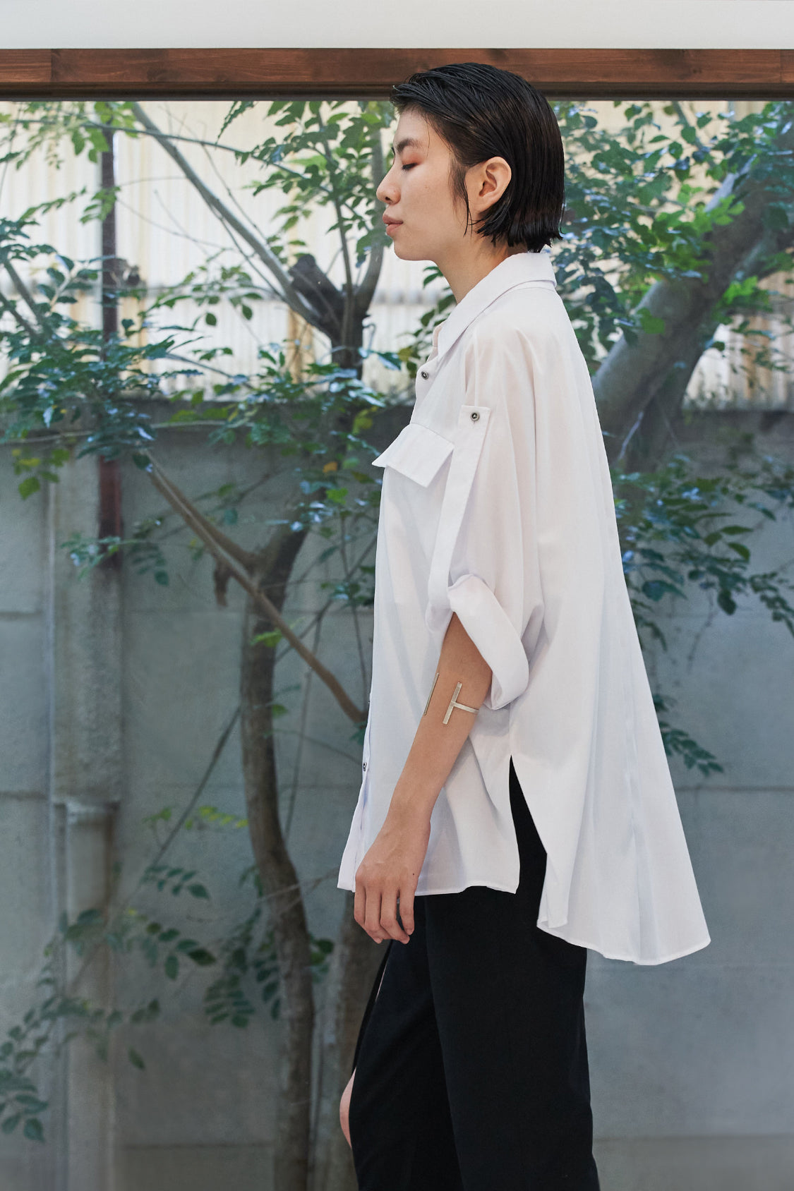 KUYURI BLOUSE / Lyocell TENCEL™ - Shohei-collection