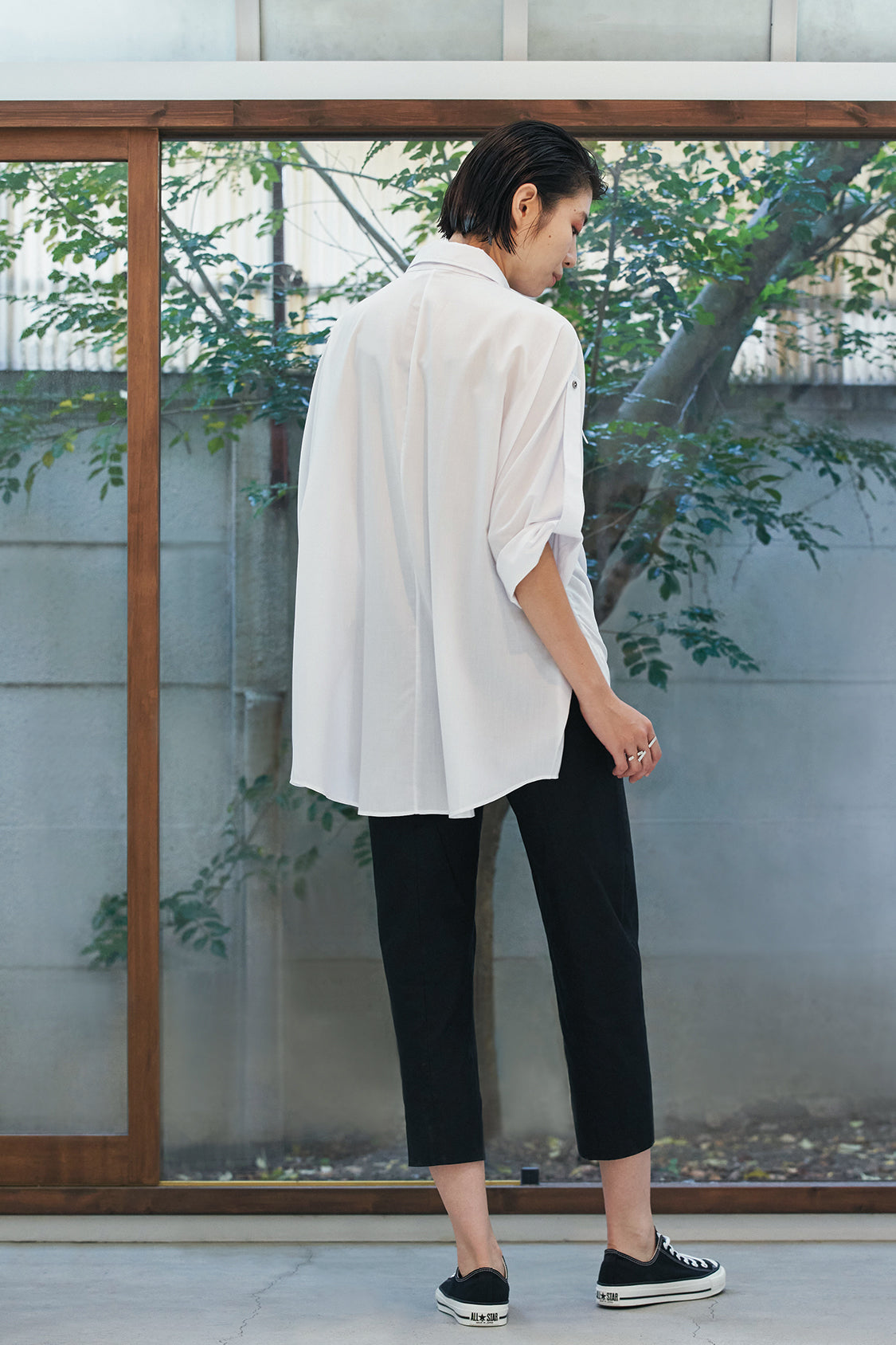 KUYURI BLOUSE / Lyocell TENCEL™ - Shohei-collection