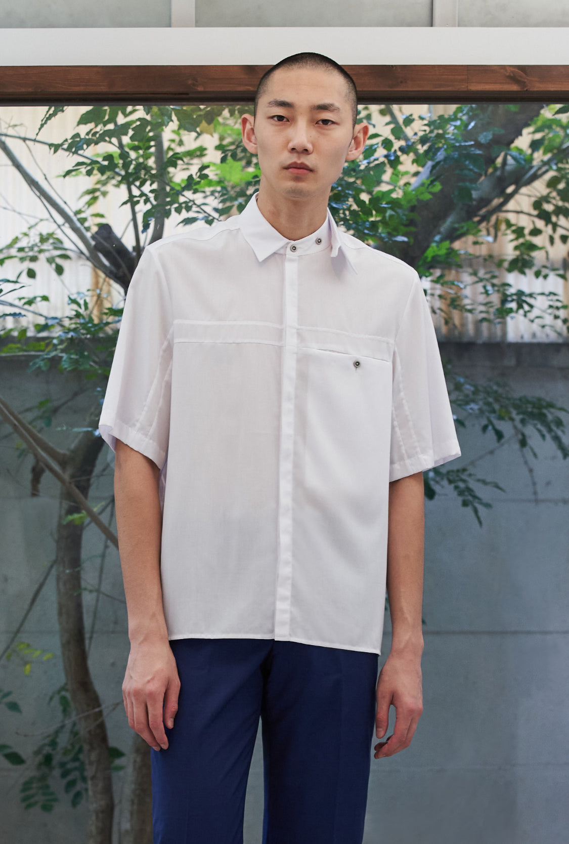 クーポン利用&送料無料 CMMN SWDN DEXTER SHORT SLEEVE SHIRT 50