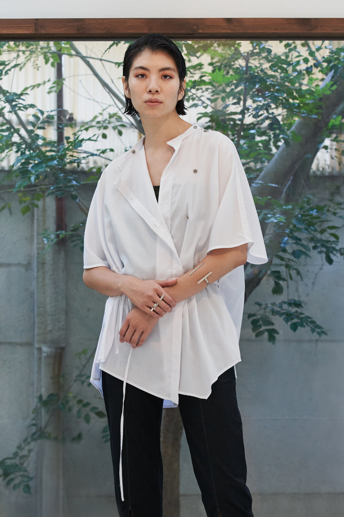 MIA BLOUSE / Lyocell TENCEL - Shohei-collection
