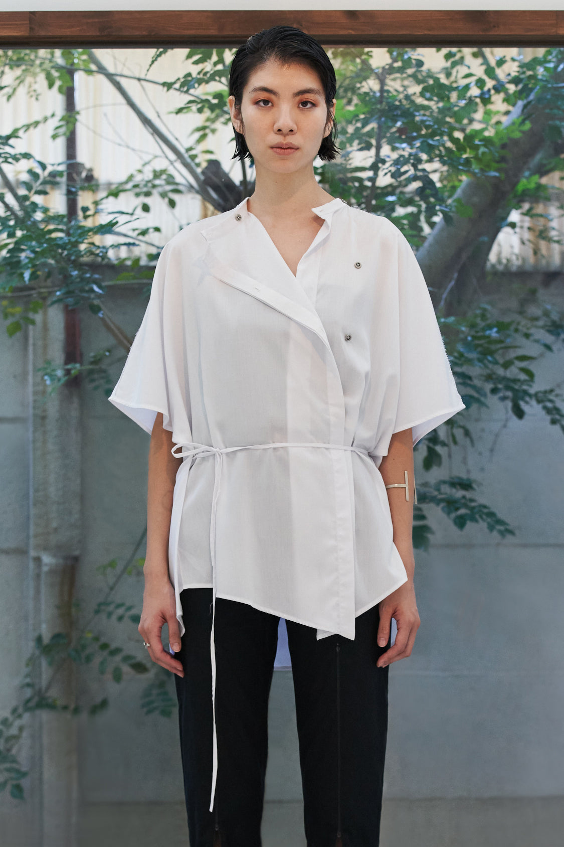 MIA BLOUSE / Lyocell TENCEL - Shohei-collection
