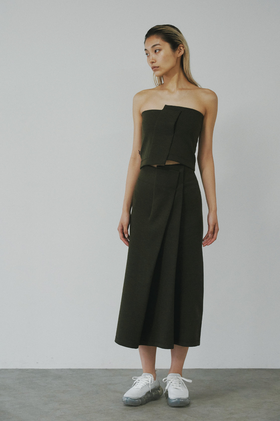 SIRI SKIRT MIDI / zero waste fashion - Shohei-collection