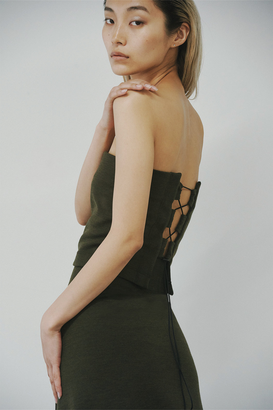SIRI SKIRT MIDI / zero waste fashion - Shohei-collection
