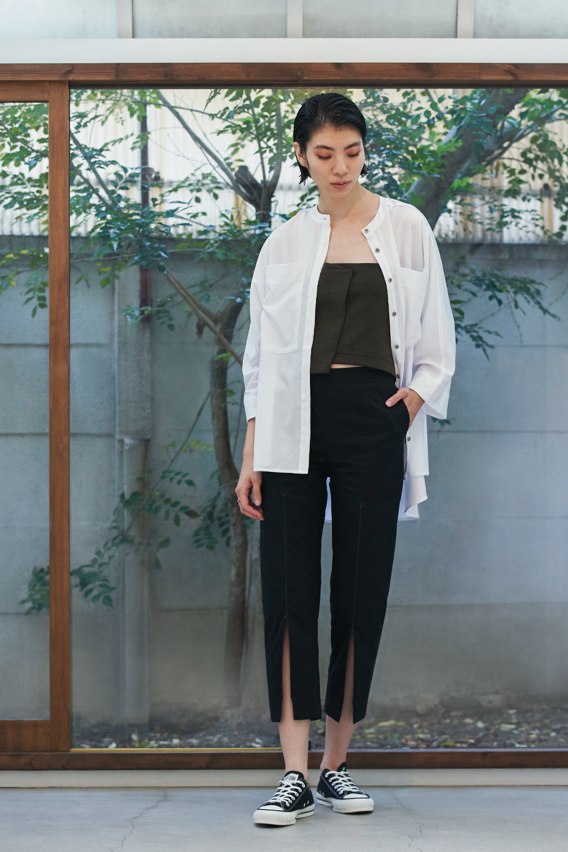 YOKO BLOUSE / TENCEL™ blend - Shohei-collection